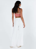 Tineit-Ogilvie Linen Blend Pants White