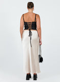 Tineit-Haley Maxi Skirt Champagne