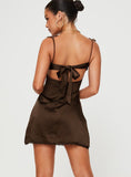 Tineit Wayzer Mini Dress Chocolate