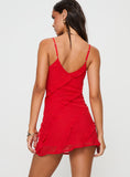 Tineit Lars Mini Dress Red