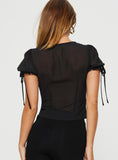 Tineit Coates Top Black