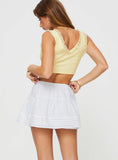 Tineit-Brookson Mini Skirt White