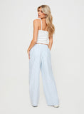 Tineit-Beach House Pants Blue Stripe