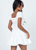 Tineit Daniela Mini Dress White