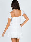 Tineit Mikail Mini Dress White