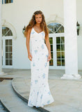 Tineit Sing Along Maxi Dress White / Blue