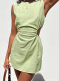 Tineit Mayzie Mini Dress Green