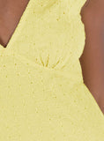 Tineit Nellie Mini Dress Yellow