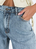 Tineit-Eivissa Baggy Jeans Faded Denim