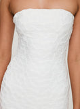 Tineit Jaxx Strapless Maxi Dress White