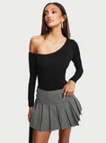 Tineit-Cartwright Mini Skirt Charcoal