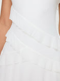 Tineit Meliodas Ruffle Mini Dress White