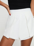 Tineit Marinio Shorts White 2024 New Pant