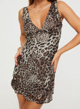 Tineit Nellie Mini Dress Leopard