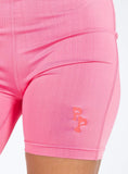 Tineit Princess Polly Bike Shorts Squiggle Text Pink / Red 2024 New Pant