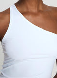 Tineit-Bode One Shoulder Top White