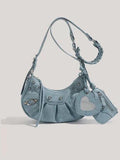 Tineit Taya Mini Shoulder Bag with Heart Detail