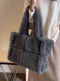 Tineit Arden Faux Fur Plush Bag