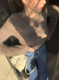 Tineit Natalee Plush Crop Sweater