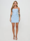 Tineit Doris Mini Dress Blue