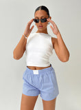 Tineit Cobain Shorts Blue Stripe 2024 New Pant