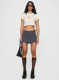 Tineit Jorge Skort Charcoal 2024 New Pant