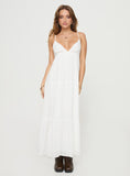 Tineit-Koko Maxi Dress White