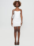 Tineit Bradwell Strapless Mini Dress White