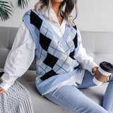 Tineit 2024 Fall Fashion Hollow Leaf Casual Knitted Sweater