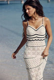 Tineit Miah Crochet Maxi Dress