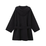 thanksgiving outfit Tineit Autumn New Product Women's Fashion, Casual, Simple, Versatile Configuration Brooch Knitted Coat Long Sleeve Cardigan