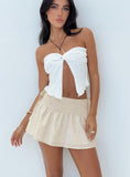 Tineit-Arroyo Mini Skirt Beige