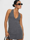 Tineit-Fenny Mini Dress Grey