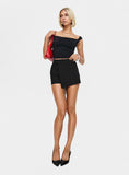 Tineit Hopes Up Wrap Skort Black 2024 New Pant