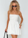 Tineit Ketzia Mini Dress White