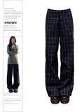 christmas outfit Tineit Women's Plaid Pants Baggy 90s Aesthetic Pants Harajuku Japanese 2000s Style Y2k Vintage High Waist Trousers Trashy Clothes 2025