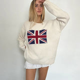 Tineit Brit Union Jack Knit Sweater