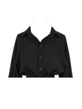 christmas outfit Tineit Black Gothic Women's Shirt Dress French Style Vintage Retro Dress Long Sleeve Casual Chic Elegant Tunic High Waist Sundress 2025