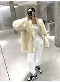 Tineit Karma Oversize Faux Fur Jacket