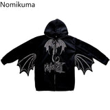 Tineit Harajuku Hoodies Women's Clothing Streetwear BF Punk Y2k Jackets 2025 Ropa Mujer Fashion Sweatshirts Heavy Diamond Hoodie Tops