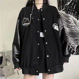 Tineit Harajuku Coat Women Clothing Streetwear BF Fashion Outwear Y2k Tops Preppy Style Casual Chic Oversized Jackets 2025 Ropa Mujer