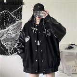 Tineit Harajuku Coat Women Clothing Streetwear BF Fashion Outwear Y2k Tops Preppy Style Casual Chic Oversized Jackets 2025 Ropa Mujer