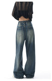 Tineit Vintage Wash 90's Baggy Boyfriend Jeans