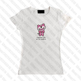 Tineit Harajuku Y2K Summer Vintage Women sexy Streetwear Goth Punk girlish kawaii anime Short Sleeve Trash High Street Casual baby tee