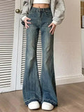 Tineit Vintage High Rise Flare Jeans