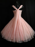 Tineit Modest Ball Gown Straps Tulle Birthday Outfits Homecoming Dress (PRE-ORDER)