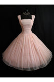 Tineit Modest Ball Gown Straps Tulle Birthday Outfits Homecoming Dress (PRE-ORDER)