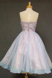 Tineit A-line Sweetheart Birthday Outfit Cute Short Homecoming Dress with Bowknot (PRE-ORDER)