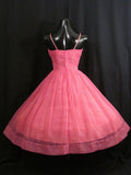 Tineit s Vintage Watermelon Short Homecoming Dress Party Dress (PRE-ORDER)