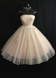 Tineit Ball Gown Strapless Short Tulle Homecoming Gown Hoco Dress (PRE-ORDER)